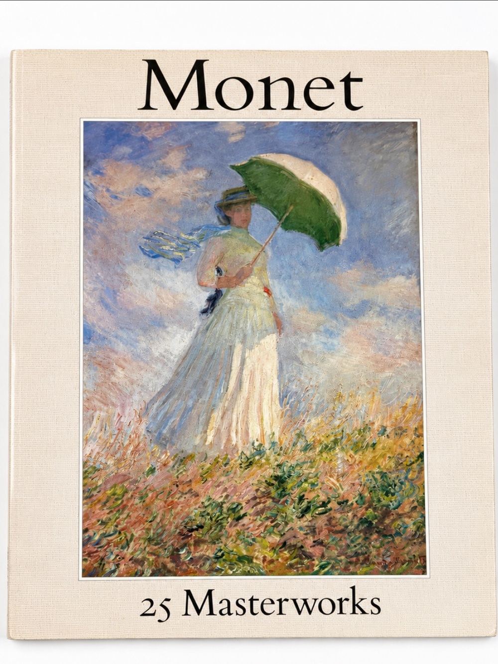 Monet 25 Masterworks Vintage 1982 Art Book